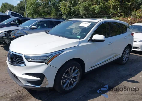 2021 Acura Rdx Technology Package z USA, uszkodzony, nr VIN 5J8TC1H53ML023661